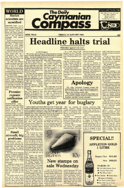 Caymanian Compass 1984 January 13