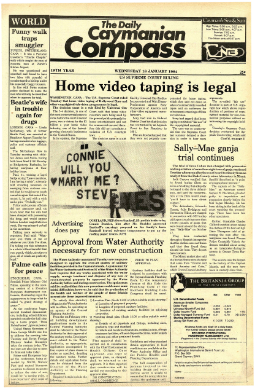 Caymanian Compass 1984 January 18