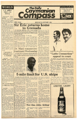 Caymanian Compass 1984 January 23