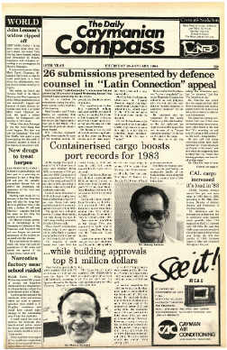 Caymanian Compass 1984 January 26