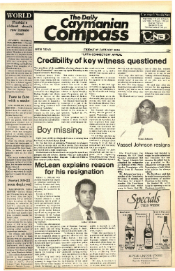 Caymanian Compass 1984 January 27