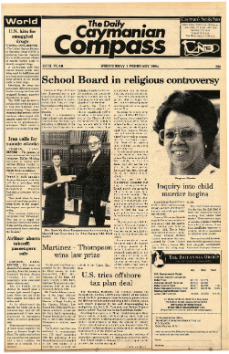 Caymanian Compass 1984 February 1