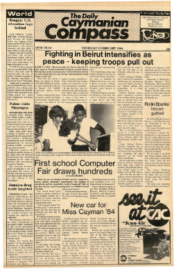 Caymanian Compass 1984 February 9