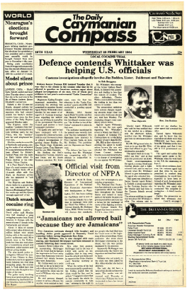 Caymanian Compass 1984 February 22