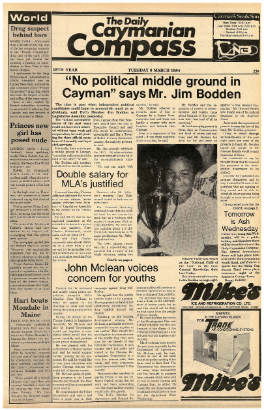 Caymanian Compass 1984 March 6