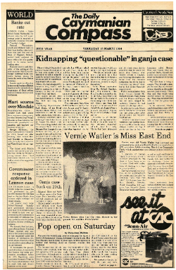 Caymanian Compass 1984 March 15