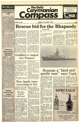 Caymanian Compass 1984 March 30