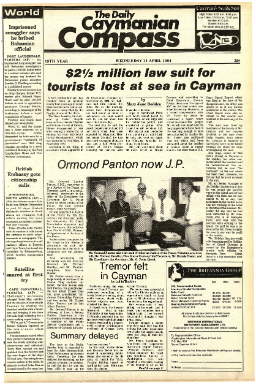 Caymanian Compass 1984 April 11