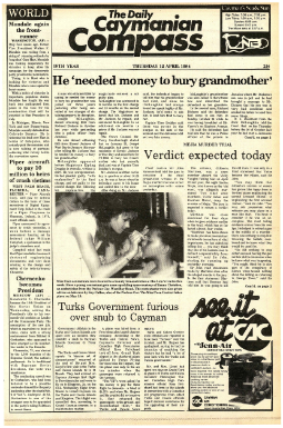 Caymanian Compass 1984 April 12