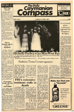 Caymanian Compass 1984 April 16