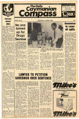 Caymanian Compass 1984 April 17