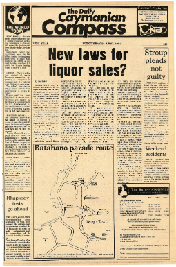 Caymanian Compass 1984 April 25