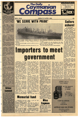 Caymanian Compass 1984 April 27