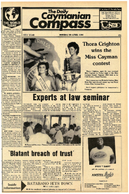 Caymanian Compass 1984 April 30