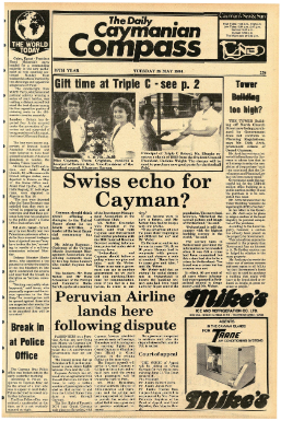 Caymanian Compass 1984 May 29