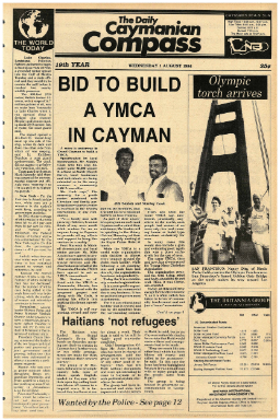 Caymanian Compass 1984 Aug 1