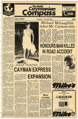 Caymanian Compass 1984 Aug 7