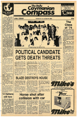 Caymanian Compass 1984 Aug 14