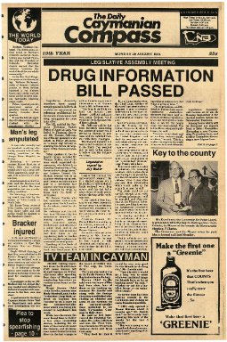 Caymanian Compass 1984 Aug 20