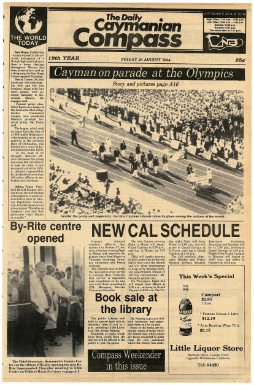 Caymanian Compass 1984 Aug 24