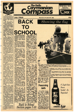 Caymanian Compass 1984 Aug 27