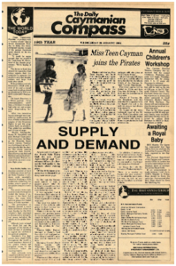 Caymanian Compass 1984 Aug 29
