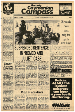 Caymanian Compass 1984 Sep 25