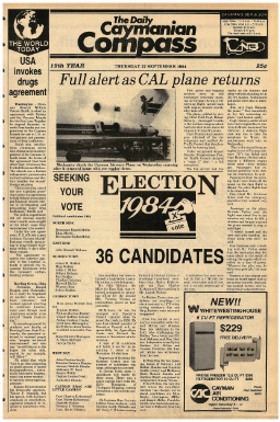Caymanian Compass 1984 Sep 27