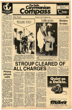 Caymanian Compass 1984 Oct 30