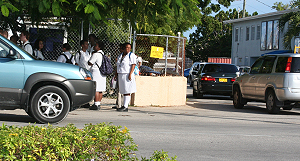 Students Gather at John Gray