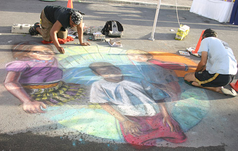 CAYLIFEChalkfestSTORY