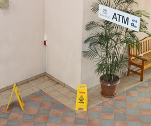 Cayman Islands Hospital stolen ATM