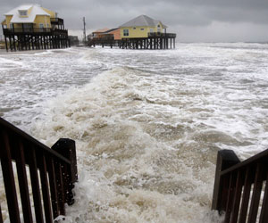 Storm surge TS Lee