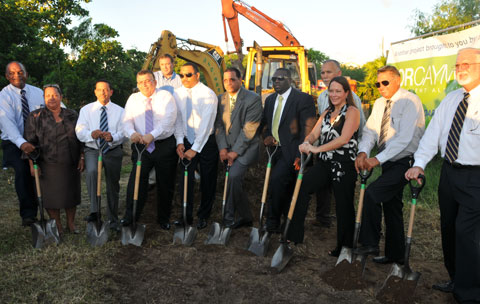 Esterly Tibbetts groundbreaking Cayman Islands