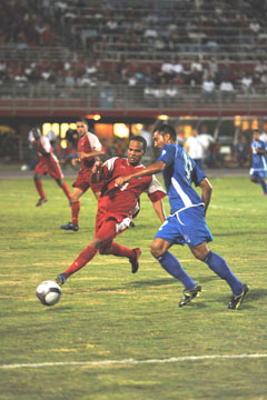 Cayman Islands El Salvador football match