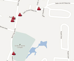 West Bay attacks map