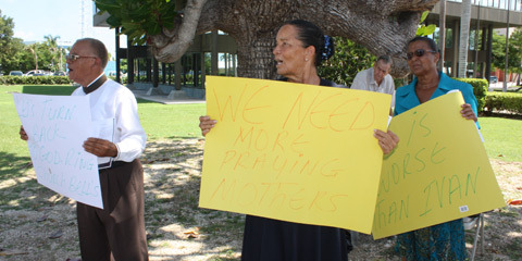 Cayman demonstrators