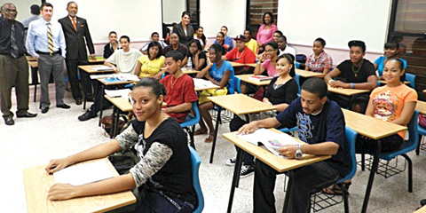 CIFEC students Cayman