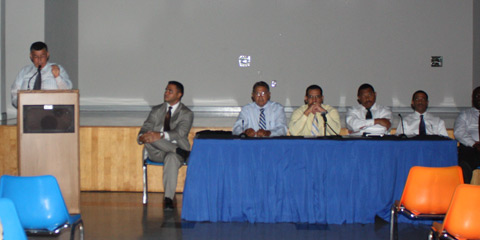 Public meeting on crime Cayman