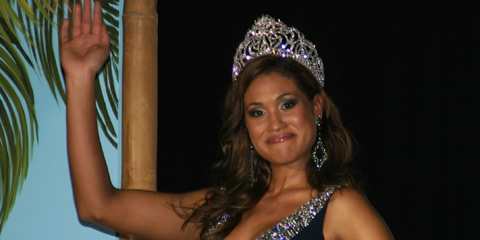 Miss Cayman Cristin Alexander says goodbye