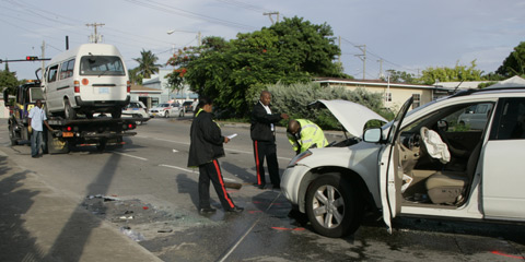 Car Crash Eastern Ave Godfrey Nixon
