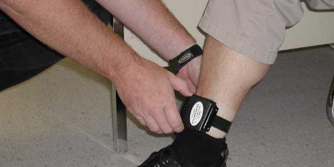Ankle bracelet monitoring