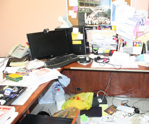 Meals on Wheels Cayman robbed office ransacked 300x250