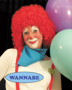 Wannabe clown