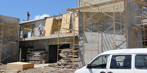 GT office building construction Cayman