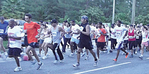 Breast cancer runners