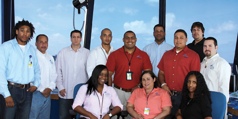 Grand Cayman air traffic controllers