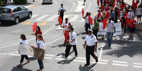 Silent witness march