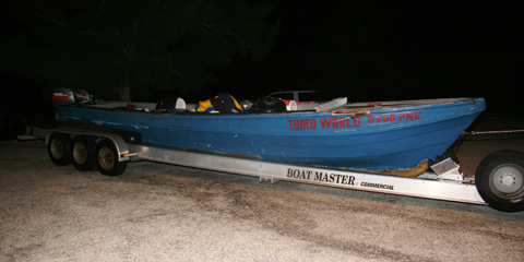 canoe seized