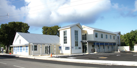 Cayman west bay landmark after